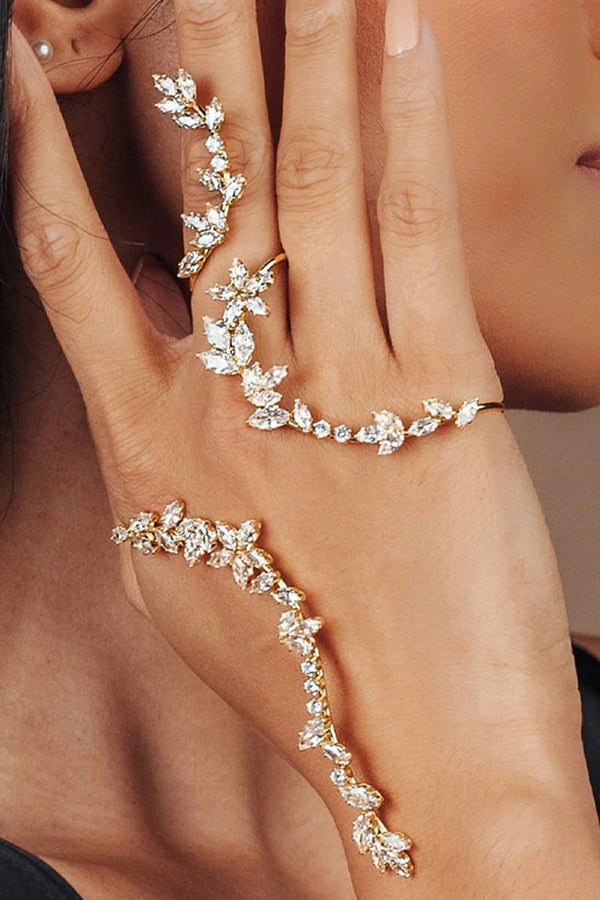 Annalysse Floral Diamond Bracelet
